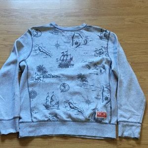 LOST Enterprises Crew Neck Fleece Sweater
